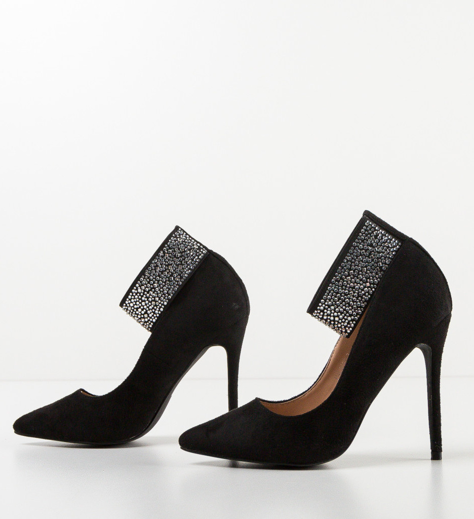 Pantofi Dama Rabia Negri Eleganți - imagine 6