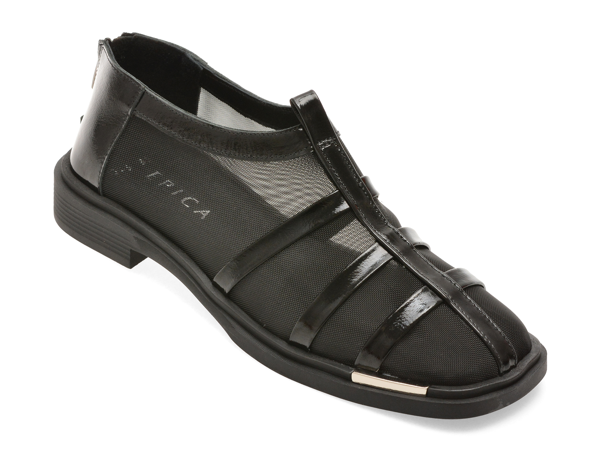 Pantofi EPICA negri, casual si confortabili