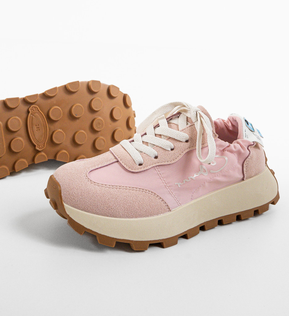 Sneakers Galant Roz - Confort și Stil pentru Femei - imagine 8