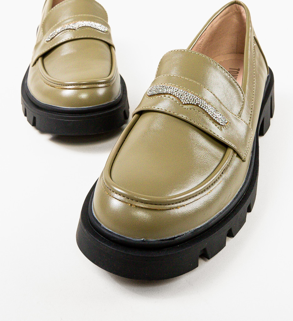 Pantofi Casual Sacipo Verzi - Confort & Stil - imagine 8
