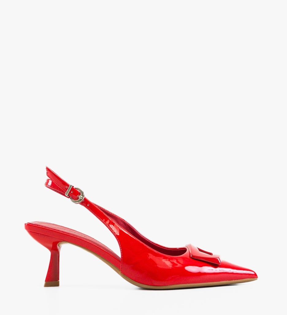 Pantofi Stiletto Dama Rosii Amoic - Eleganta Asigurata - imagine 6
