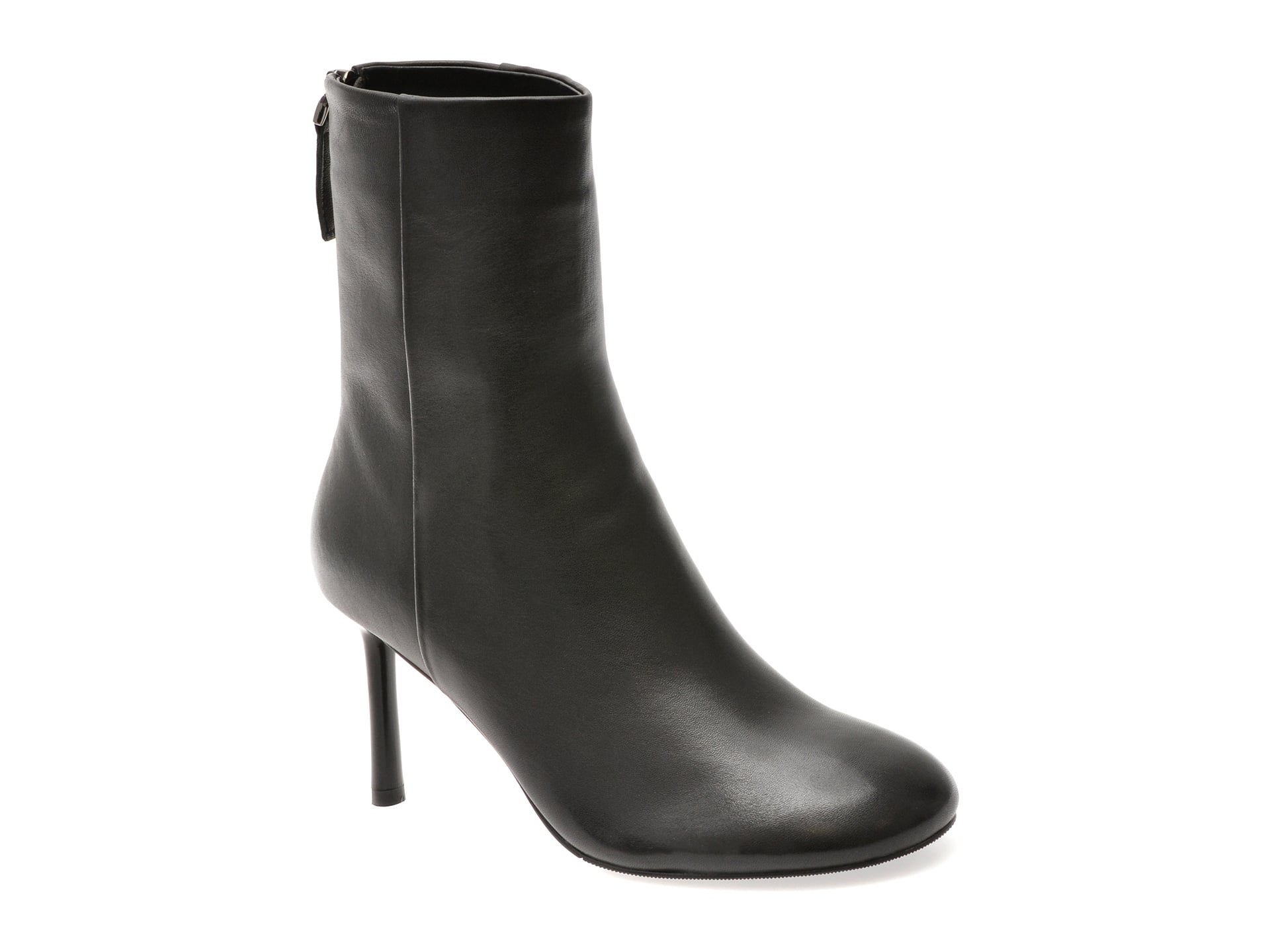 Botine Epica EB927 negre din piele naturală