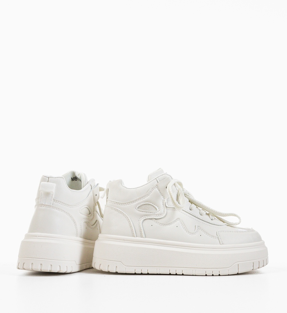 Sneakersi Dama Traskom Albi - Confort Stil - imagine 5