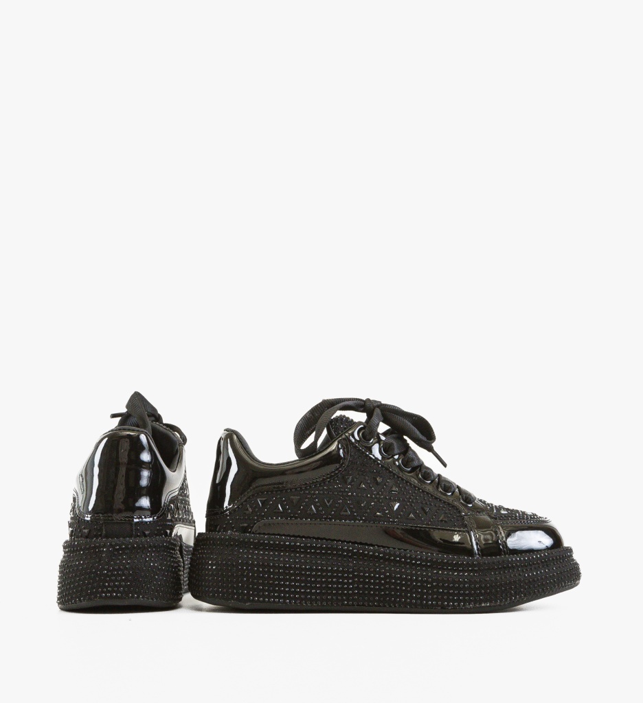 Sneakers Dama Trente Negri - Confort Sport - imagine 4
