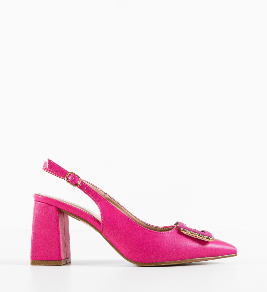 Pantofi Gentalya Fuchsia | Eleganță și Stil - imagine 6