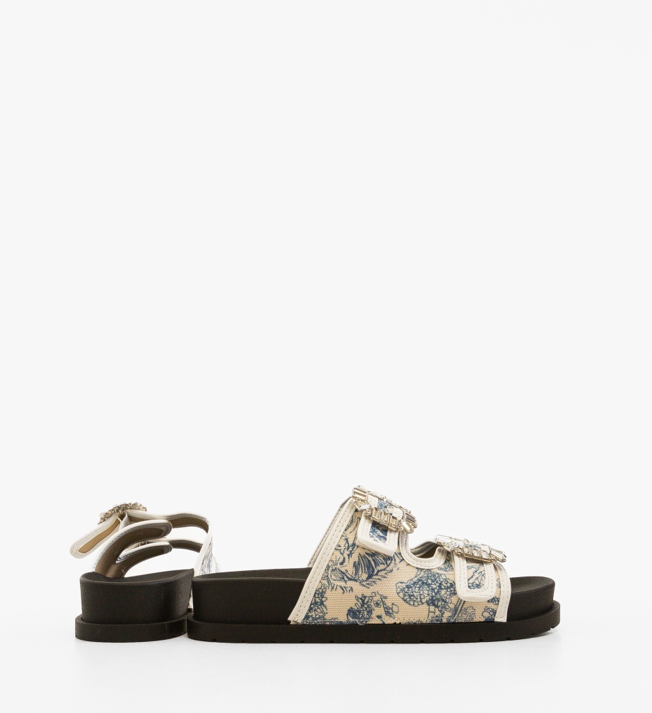 Papuci Dama Hooper Albi - Confort și Eleganță - imagine 2