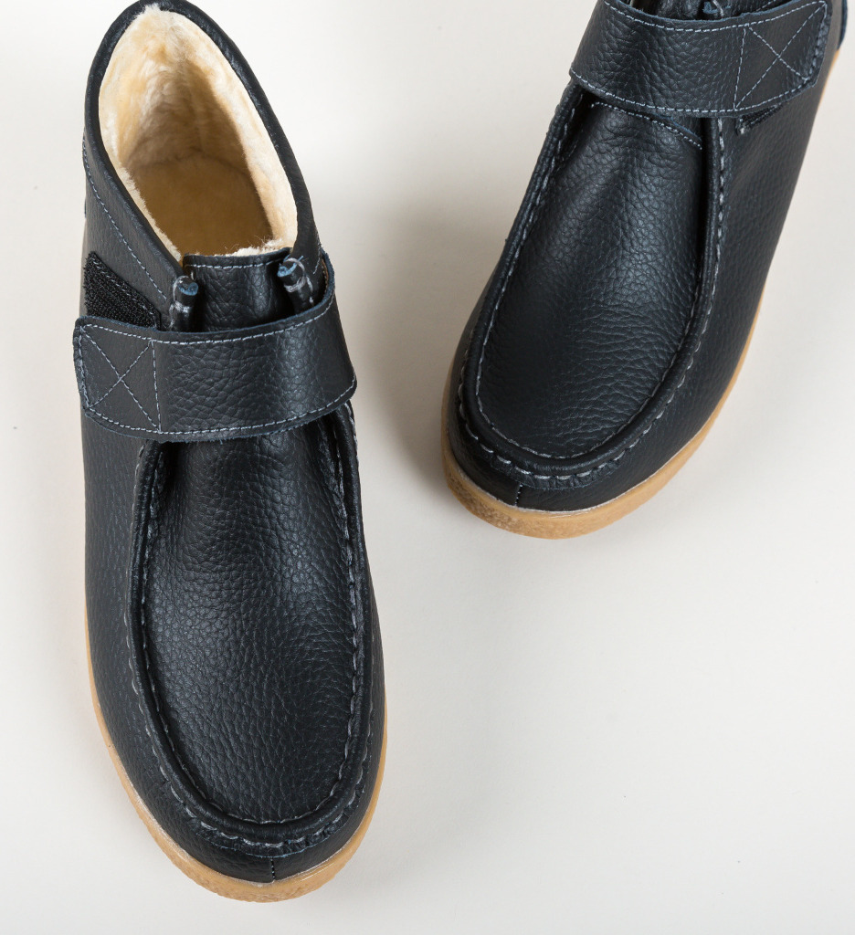 Pantofi Casual Debir Negri - Confort și Stil - imagine 5