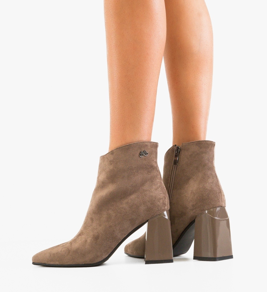 Botine Dama Magta Khaki - Eleganță și Confort - imagine 4