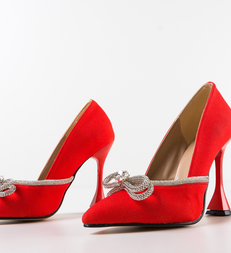 Pantofi Armas Rosii cu Toc - Eleganță și Stil - imagine 5