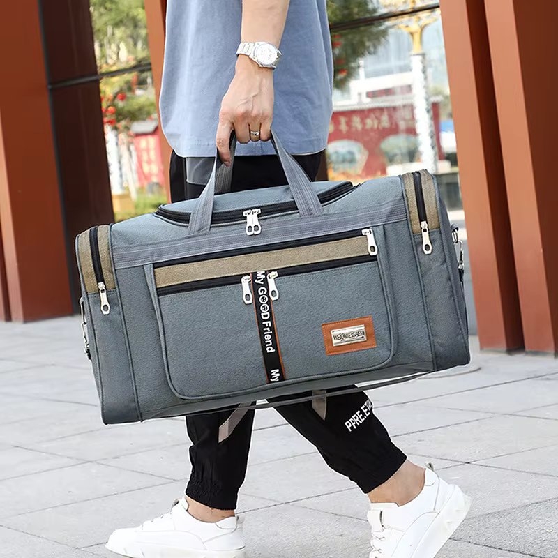 Geanta Calatorie Delis GT3587 Gri, Spatioasa - imagine 3