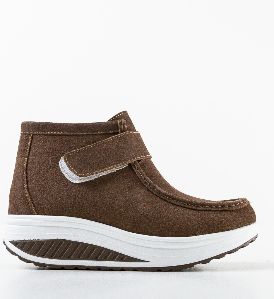 Pantofi Casual Misha Khaki - Confort și Stil - imagine 4