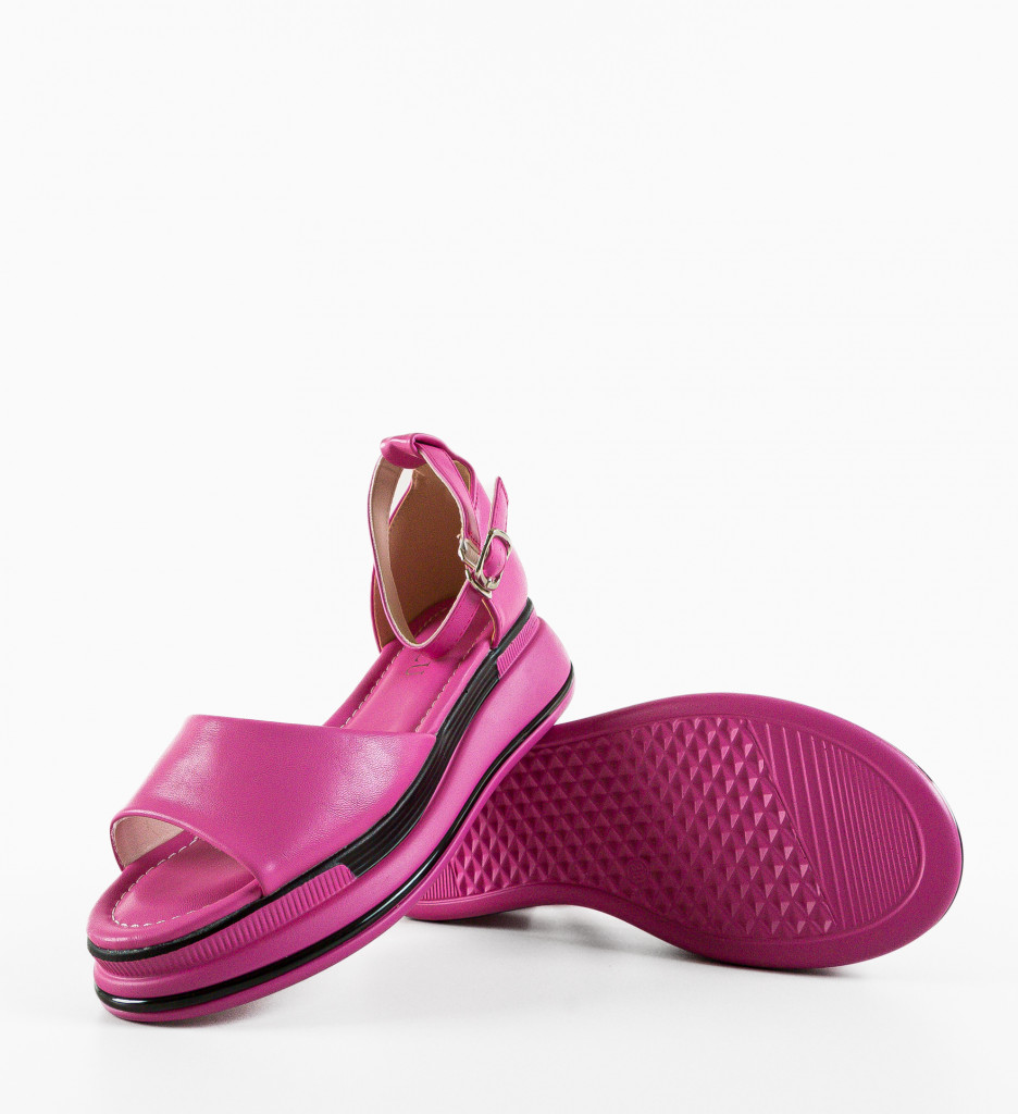 Sandale Grifon Fuchsia - Eleganță și Confort - imagine 8