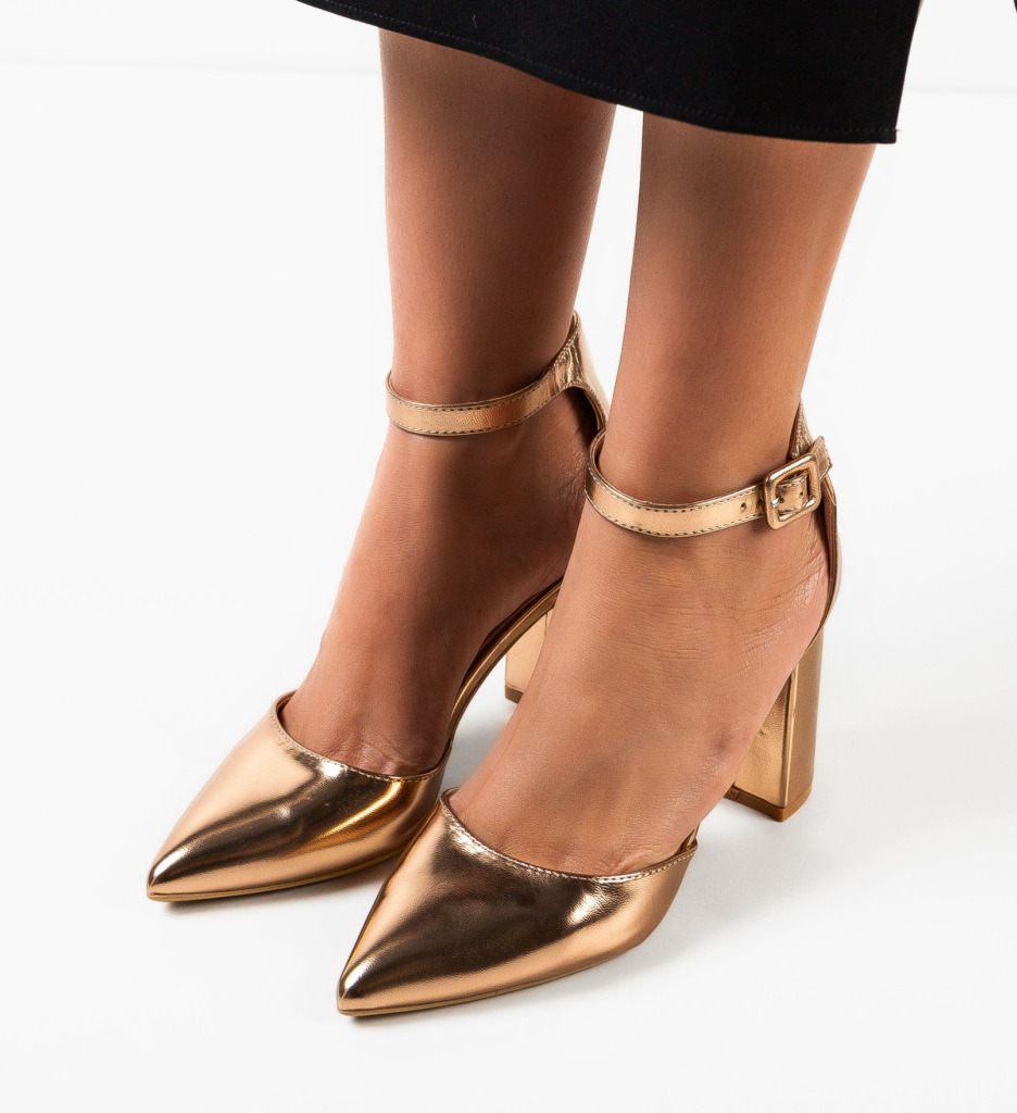 Pantofi Alejandro Bronze | Eleganță și Stil - imagine 3