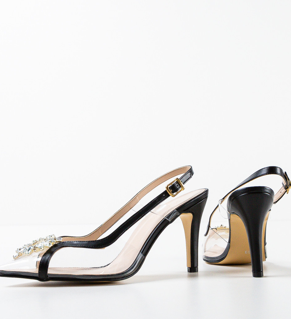 Pantofi Dama Recce Negri | Eleganță și Stil - imagine 6