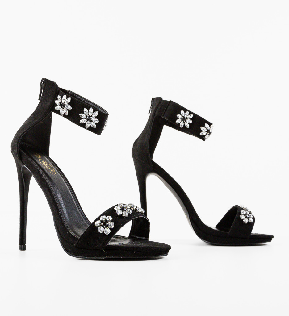 Sandale Varna Negre | Eleganță și Stil - imagine 8