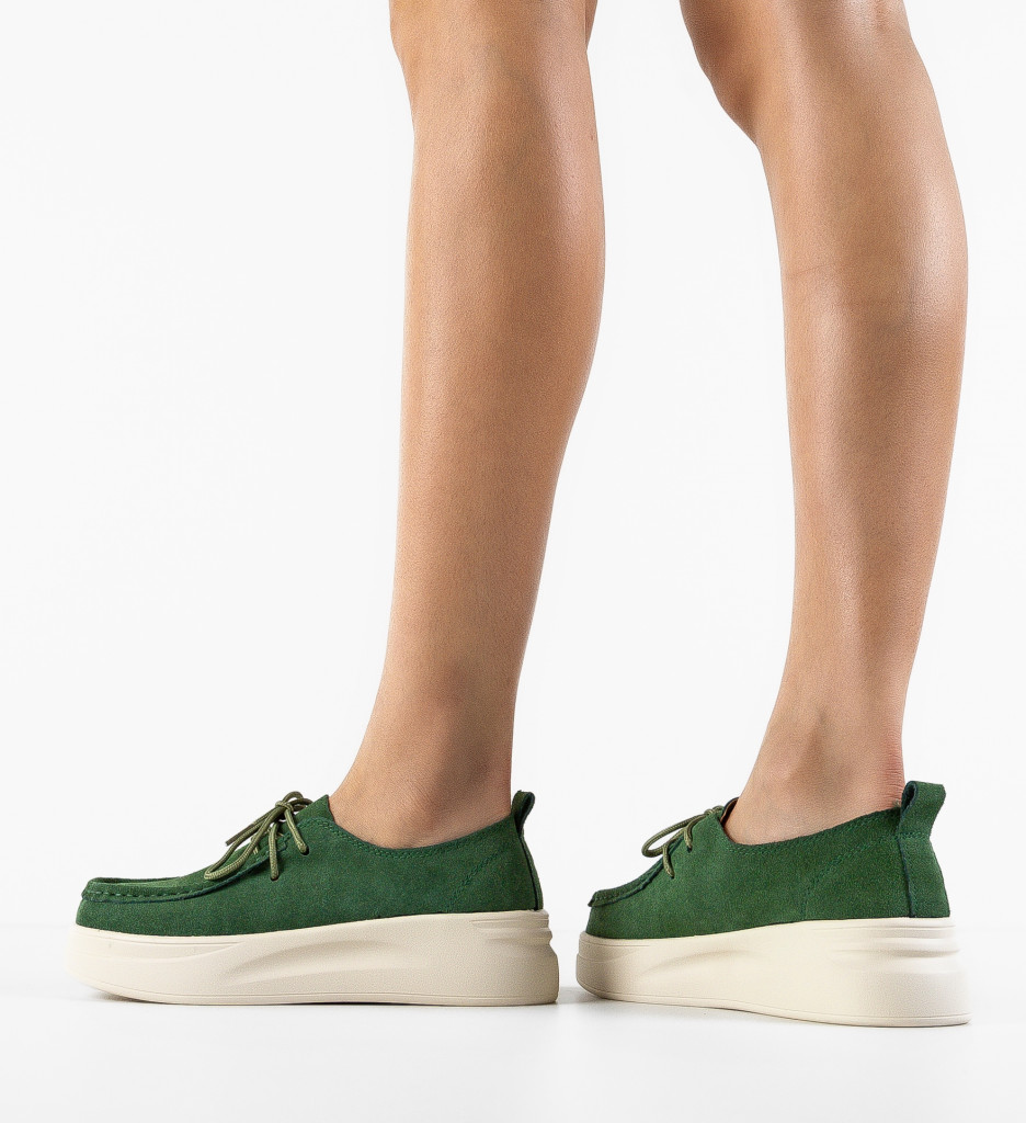 Pantofi Casual Verzi Jange 2 - Confort și Stil - imagine 3