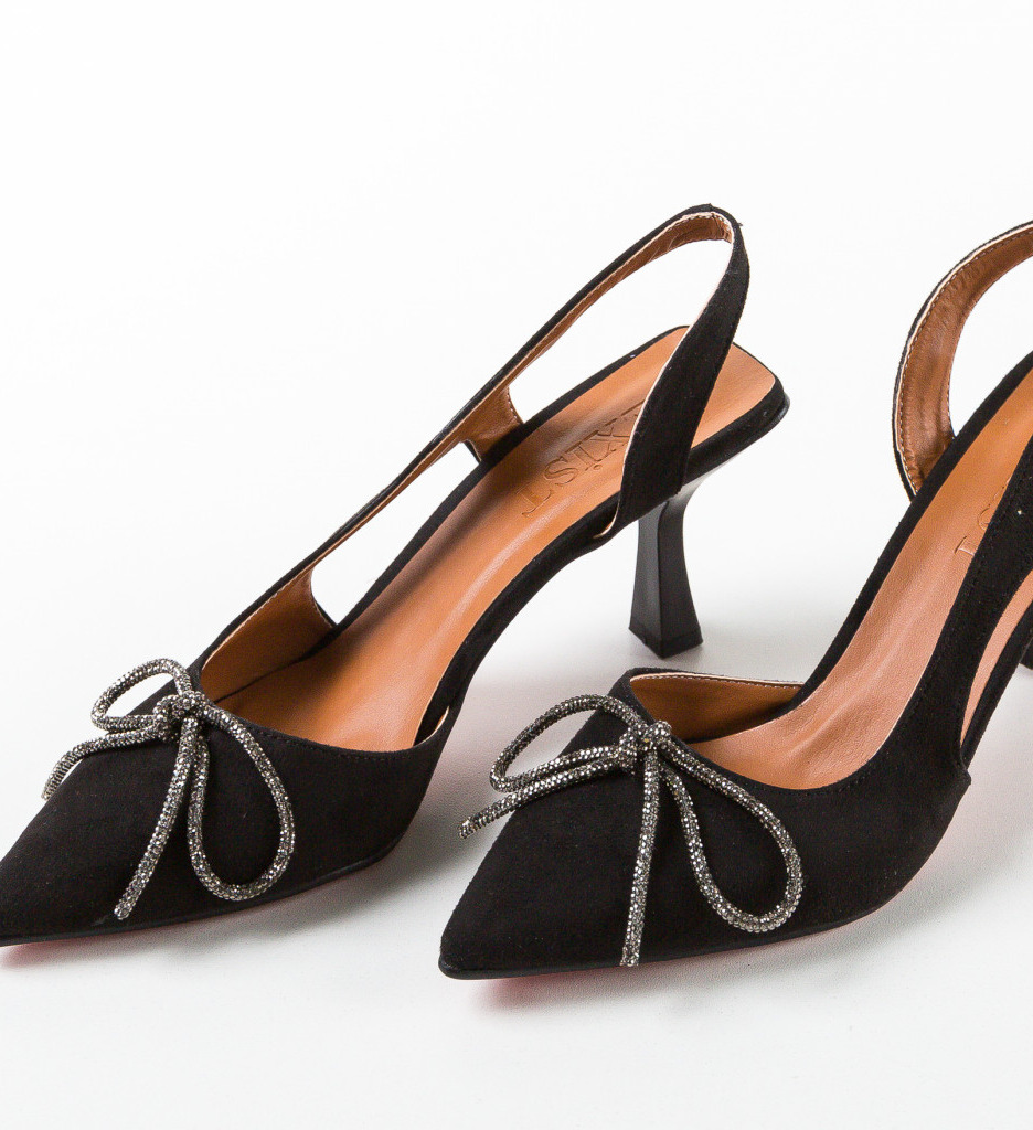 Pantofi Dama Dinut Negri Eleganți - imagine 6