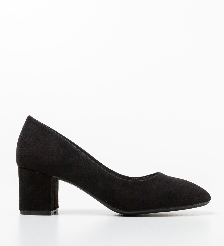 Pantofi Dalex Negri cu Toc Eleganți | Dalex