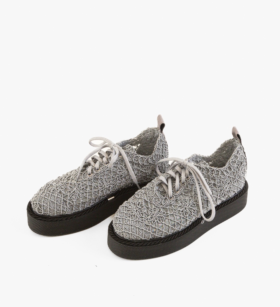 Pantofi Casual Ystory Gri - Confort și Stil - imagine 6