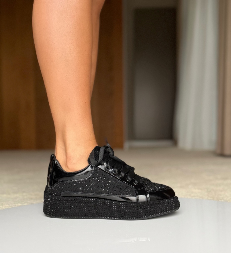 Sneakers Dama Pepe Negri | Stil și Confort - imagine 2