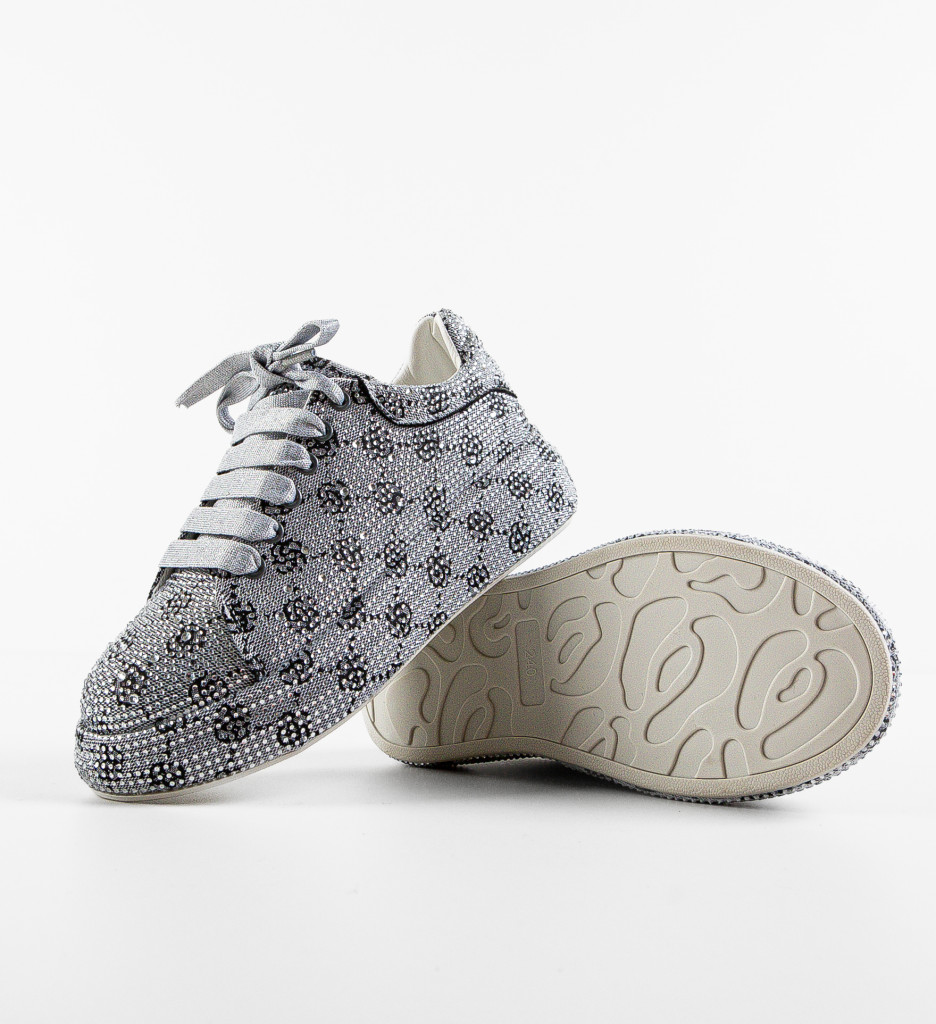 Sneakers Dama Behrooz Gri - Confort & Stil - imagine 7