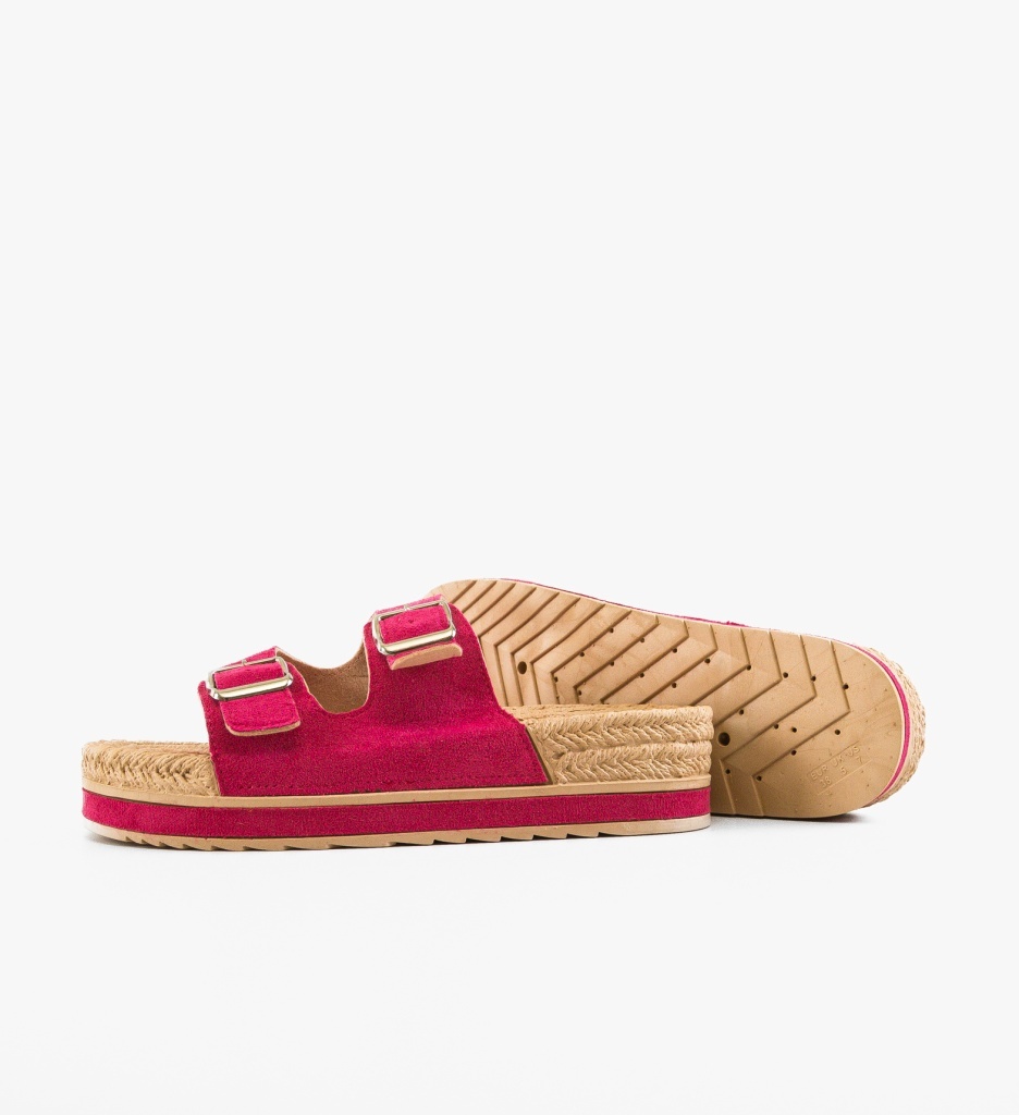 Sandale Dama Roshun Fuchsia | Confort Vară - imagine 6