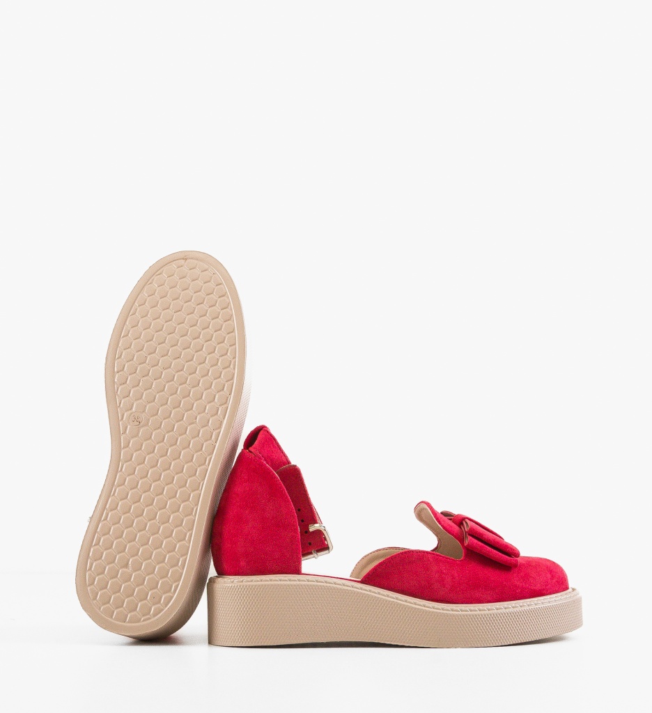 Pantofi Casual Dama Fuchsia - imagine 5