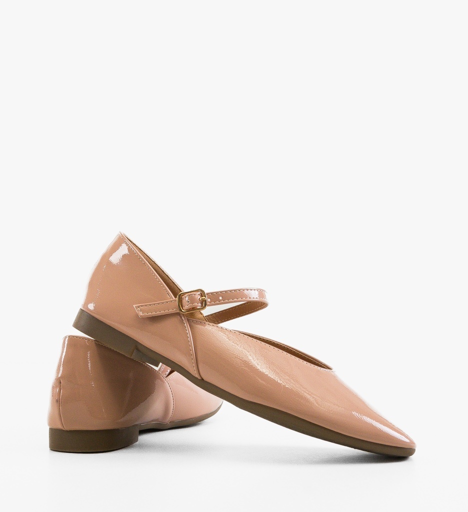 Balerini Dama Perre Nude - Confort Casual - imagine 5