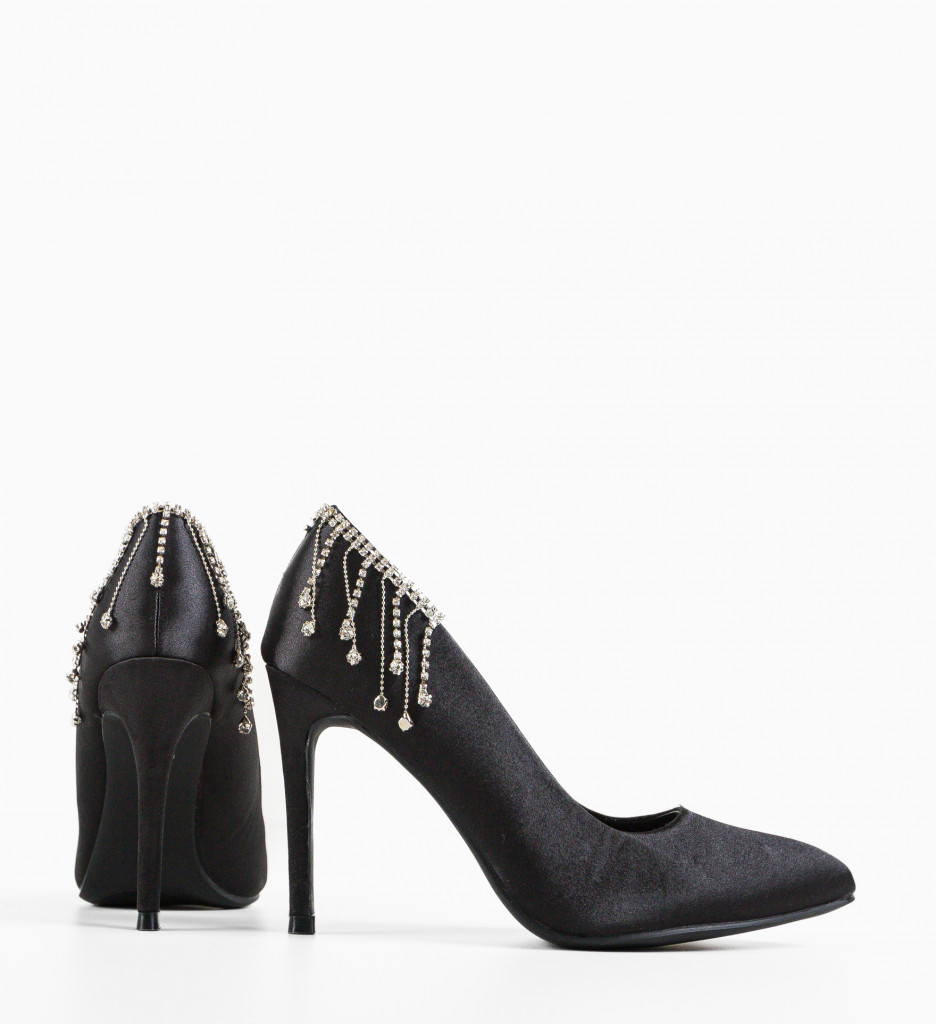 Pantofi Teres Negri - Eleganță și Stil - imagine 6