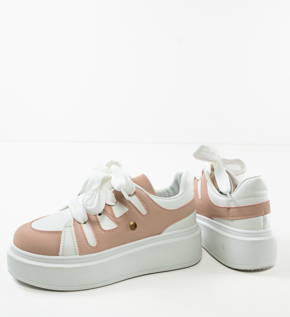 Sneakers Dama Zohai Roz - Confort si Stil Modern - imagine 7