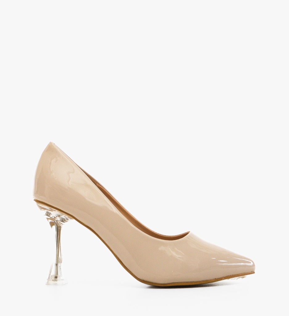 Pantofi Stiletto Bakma Bej | Eleganță și Stil