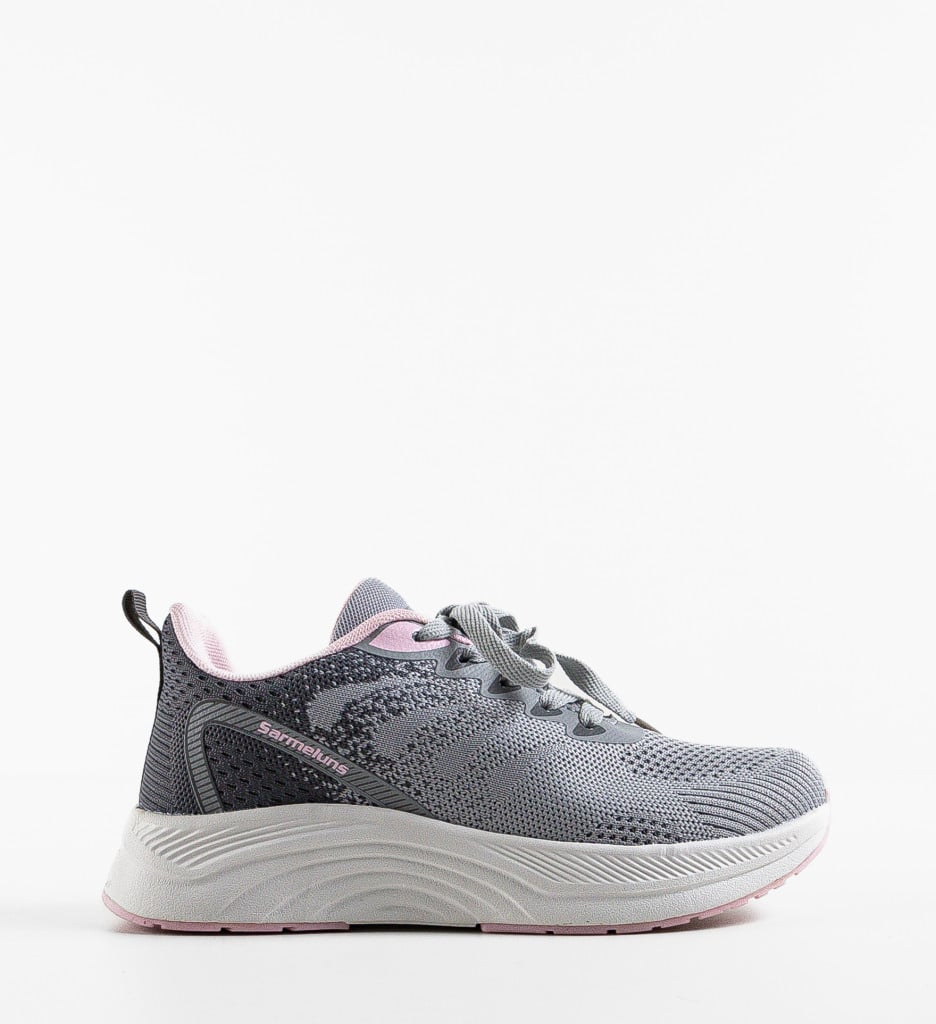 Pantofi Sport Mae Gri - Confort si Stil - imagine 5