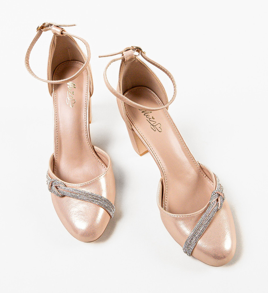 Pantofi Dama Dance Aurii | Eleganta si Confort - imagine 6
