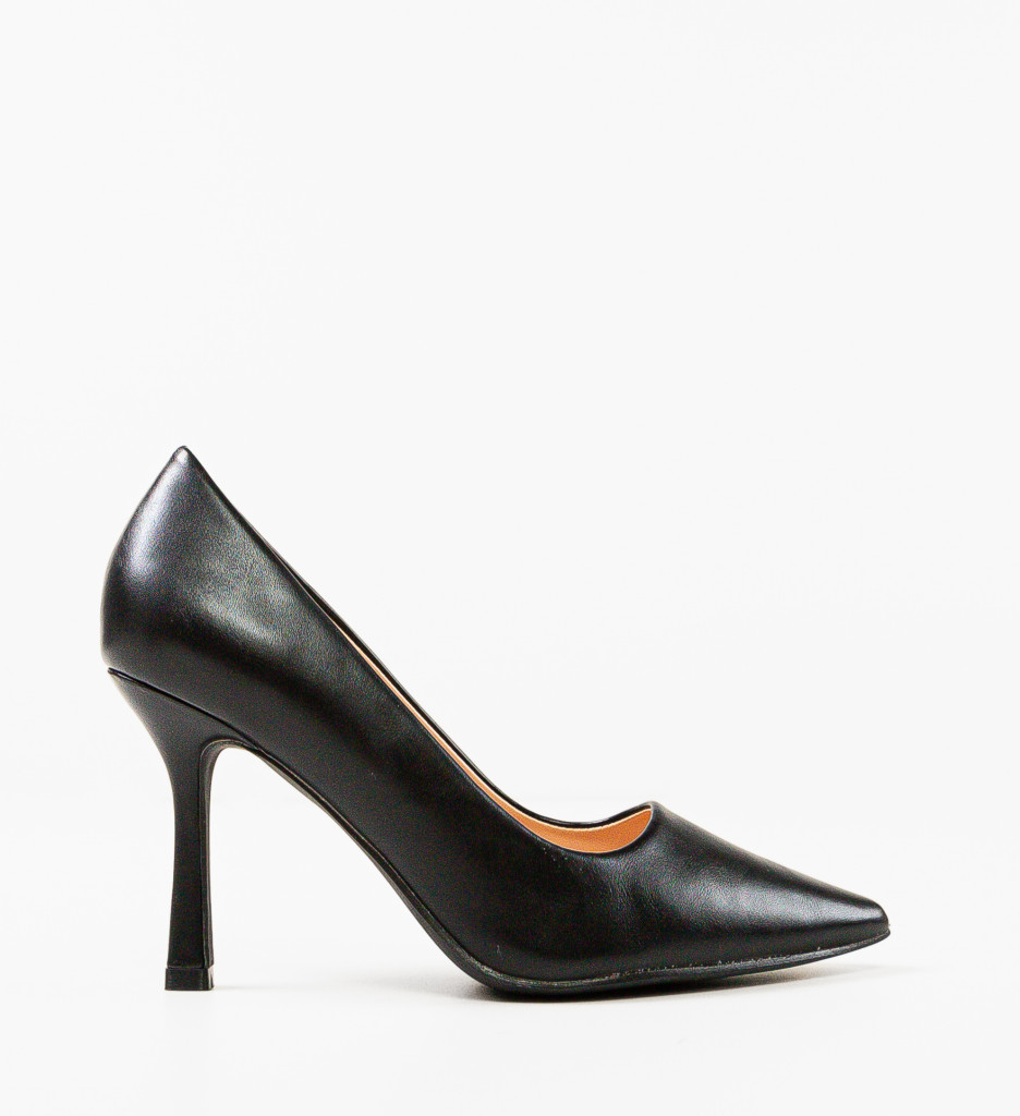 Pantofi cu toc Kerkei Negri - Eleganță și Stil - imagine 3