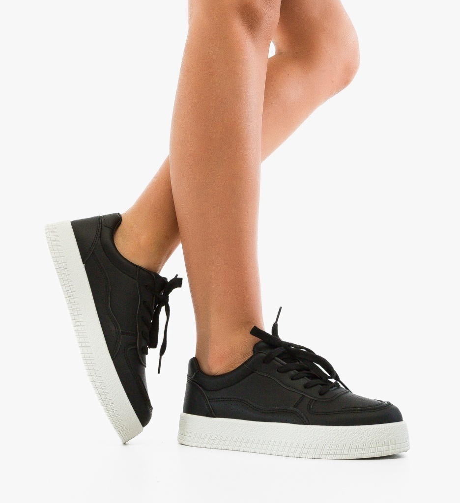 Sneakers Dama Lepy Negri | Confort Sport - imagine 2