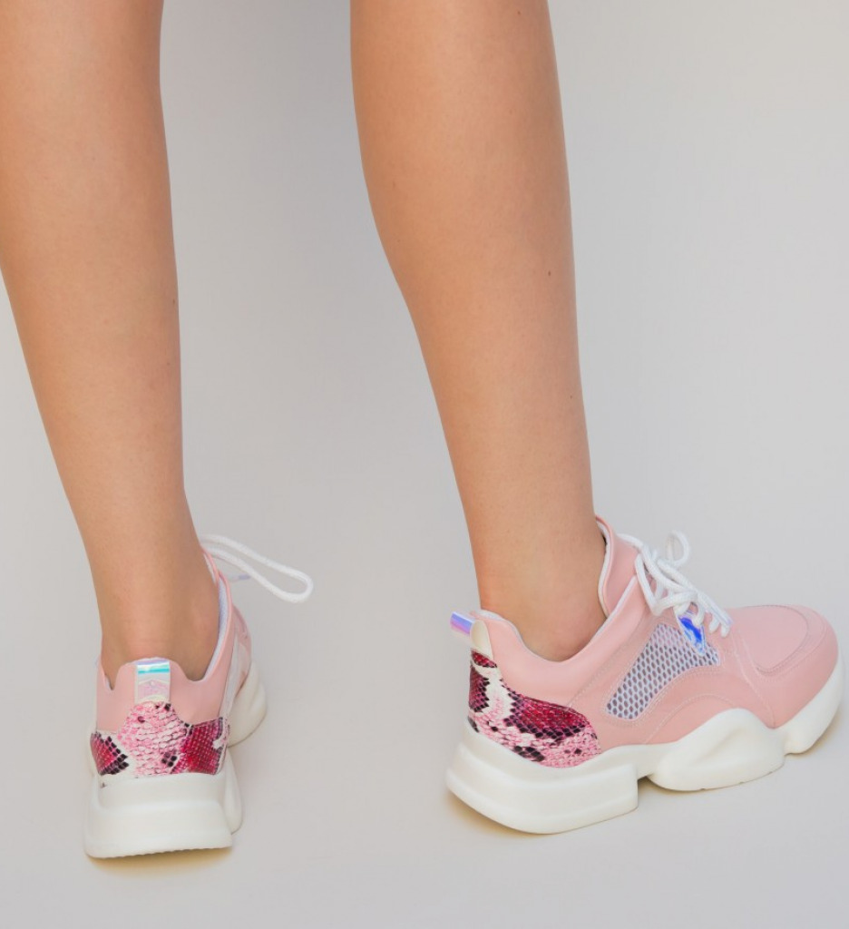 Pantofi Sport Simfon Roz - Confort și Stil - imagine 3