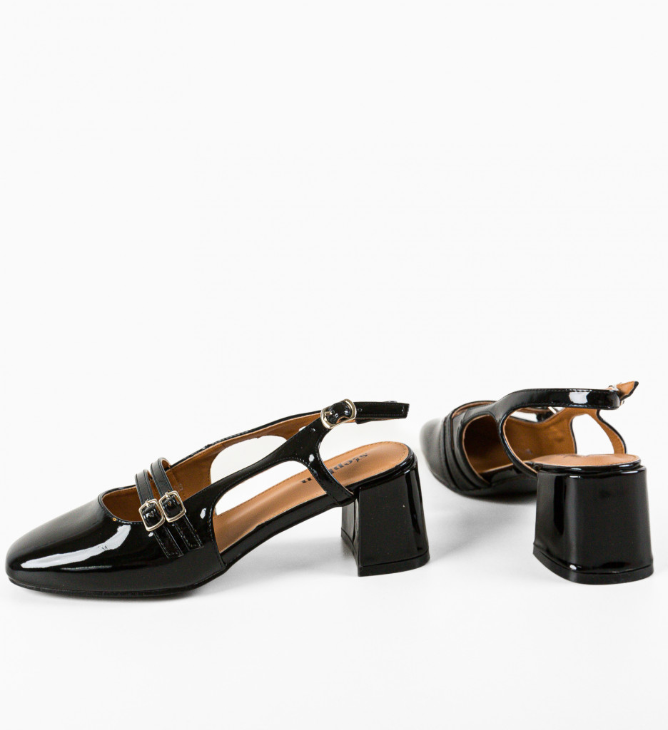 Pantofi cu Toc Sena Negri | Eleganță Asigurată - imagine 12
