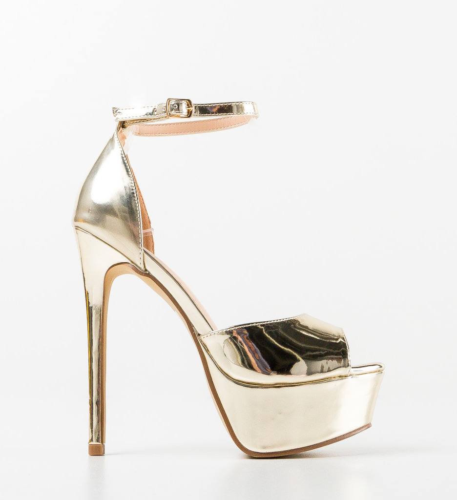 Sandale Jeany Aurii 2 - Eleganță și Stil - imagine 4