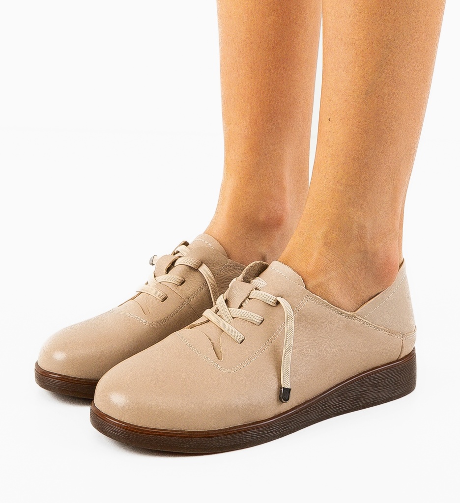 Pantofi Casual Heleg Bej - Confort și Stil - imagine 3