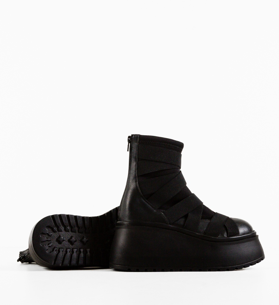 Ghete Geratomo Negre - Eleganță și Confort - imagine 6