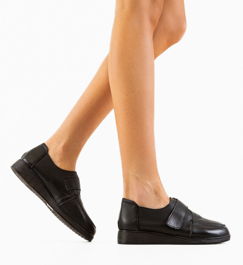 Pantofi Casual Grig Negru | Stil și Confort Zilnic - imagine 2