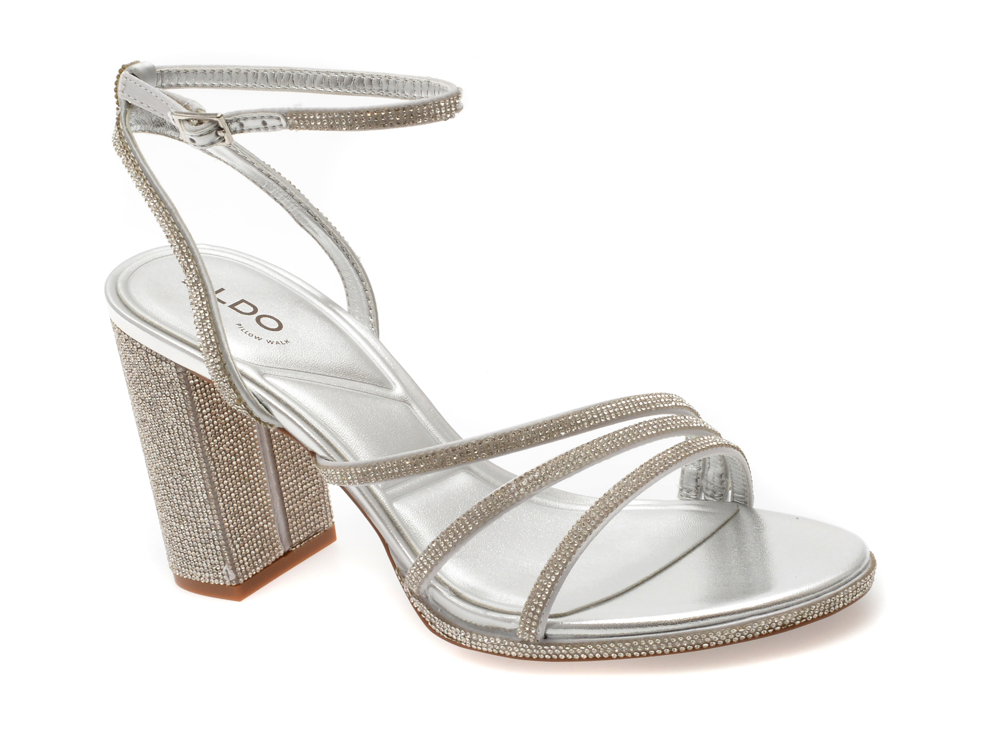 Sandale ALDO Argintii Elegante - Stil si Confort