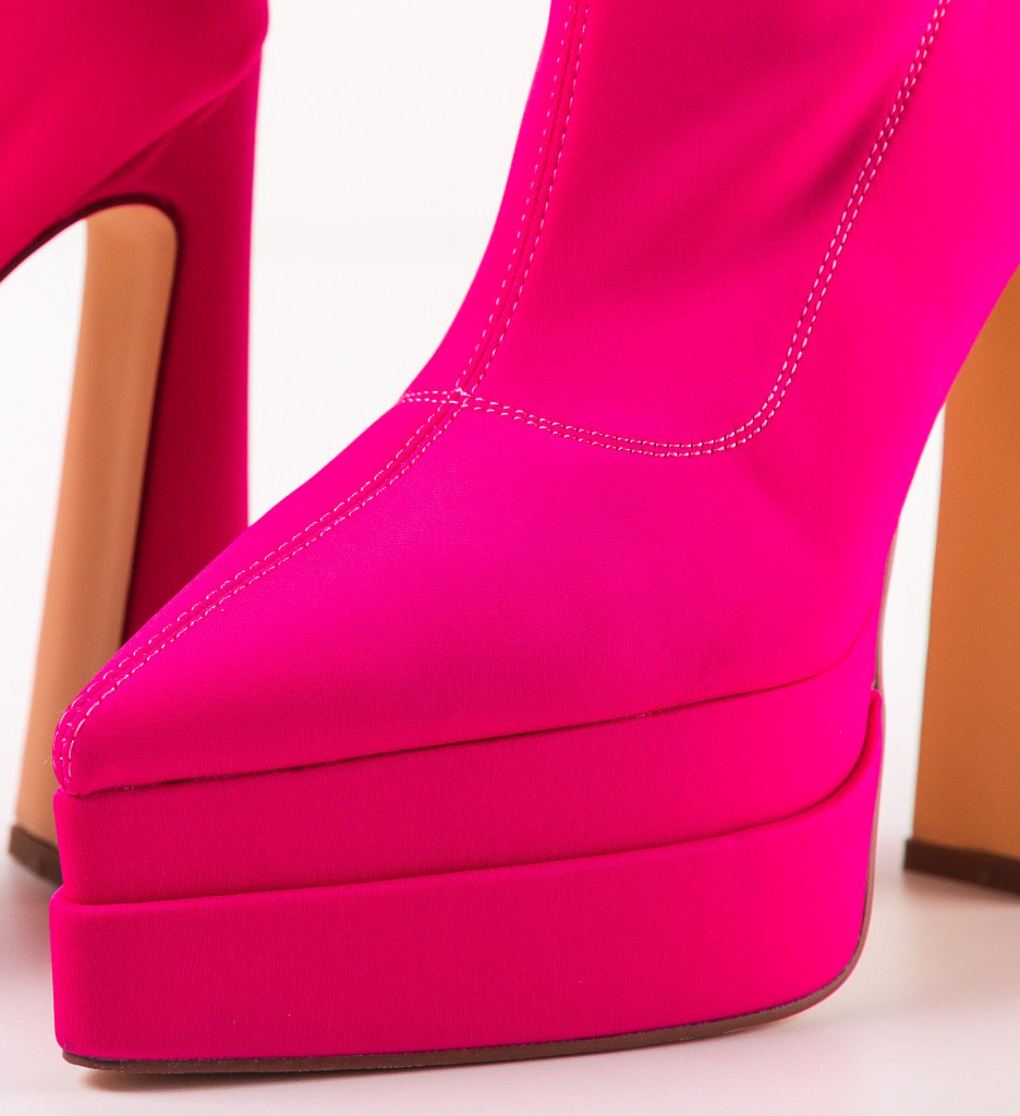Botine Dama Grab Roz | Stil și Confort - imagine 7