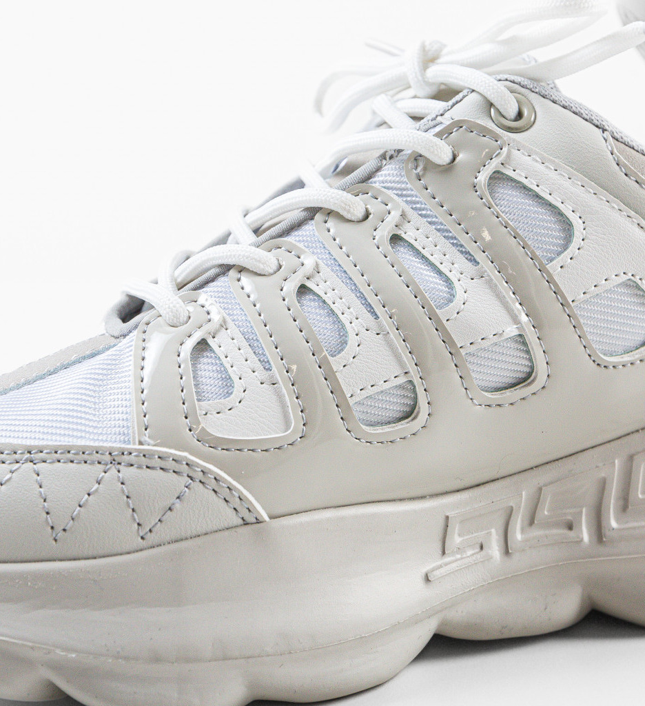 Sneakers Dama Edgar Gri - Confort și Stil - imagine 7