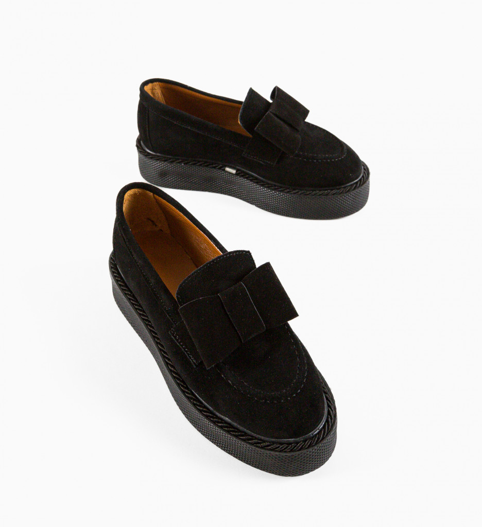 Pantofi Casual Kivu Negri | Confort Zilnic - imagine 7