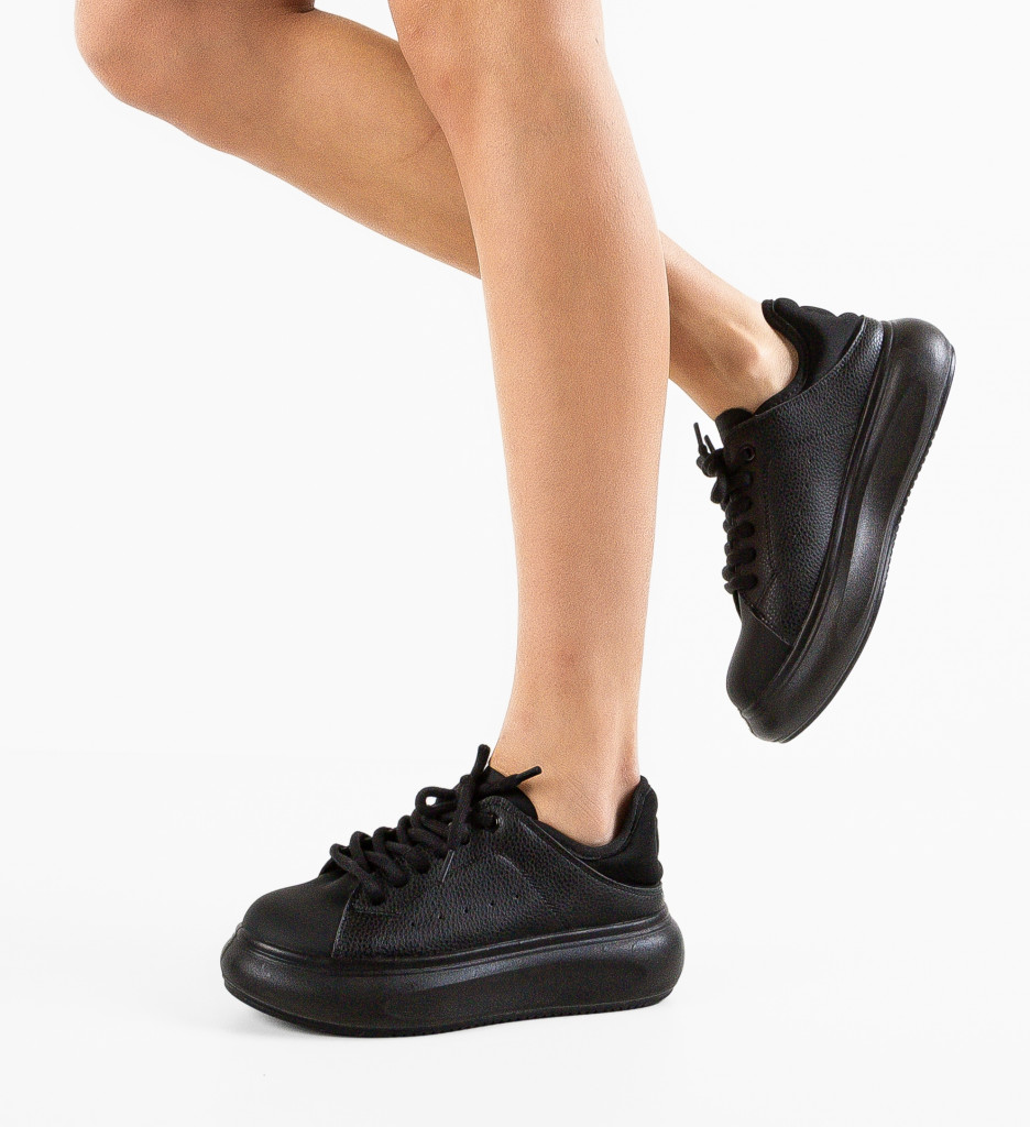Sneakers Keeny Negri Dama - Confort și Stil
