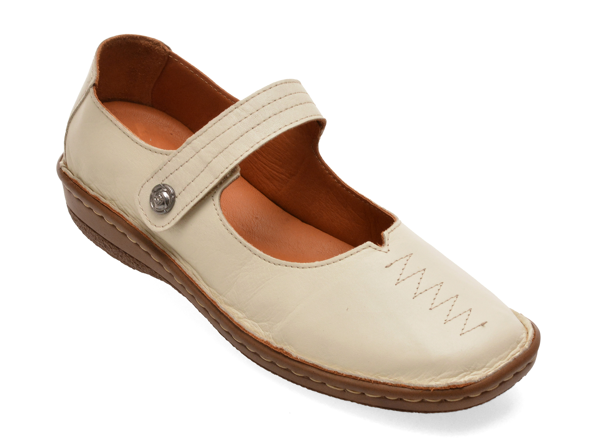 Pantofi FLAVIA PASSINI Bej Piele Naturală