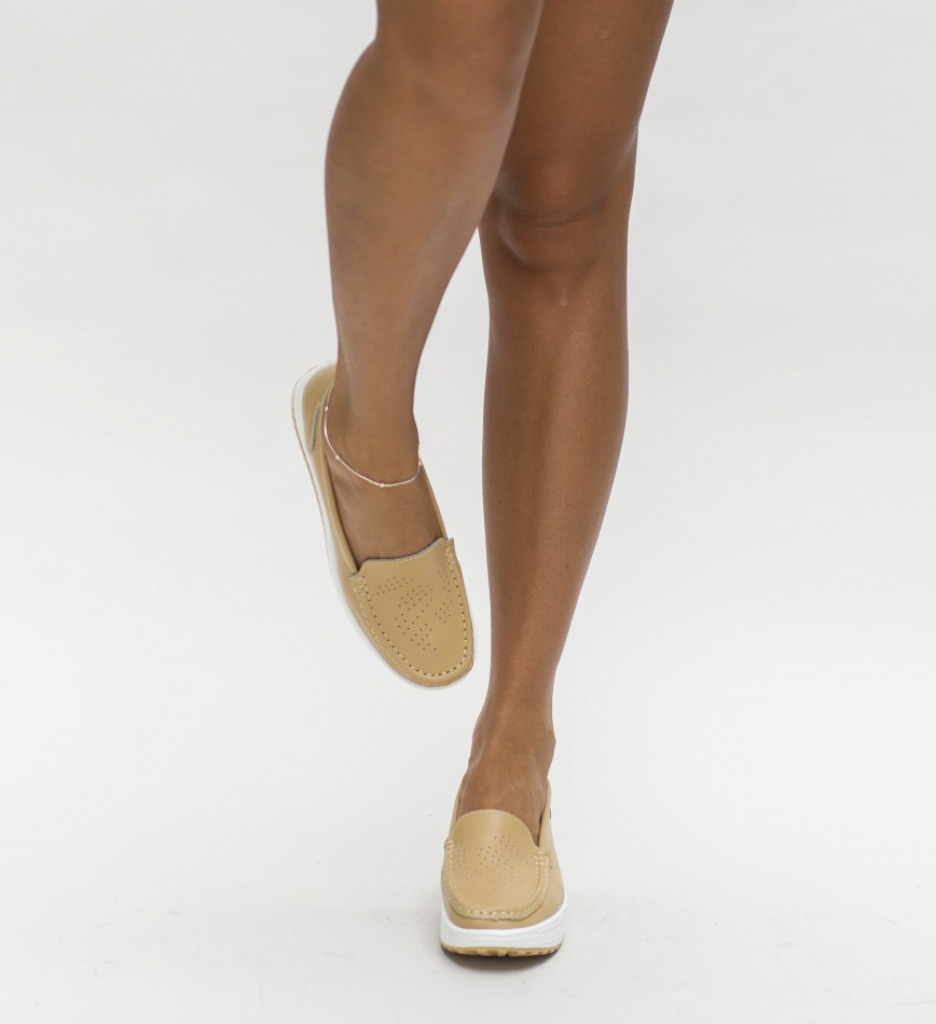 Pantofi Musta Bej | Confort și Eleganță Casual - imagine 5