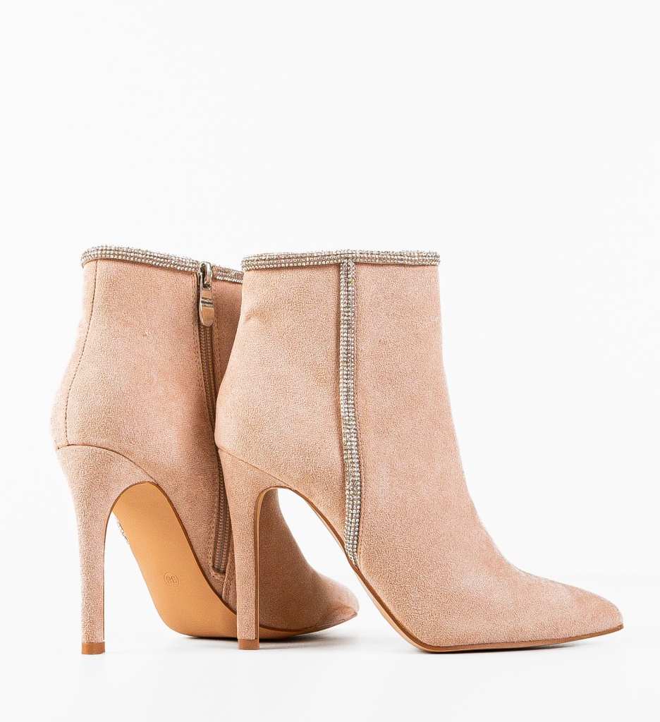 Botine Dama Mwen Nude - Eleganță Zilnică - imagine 4