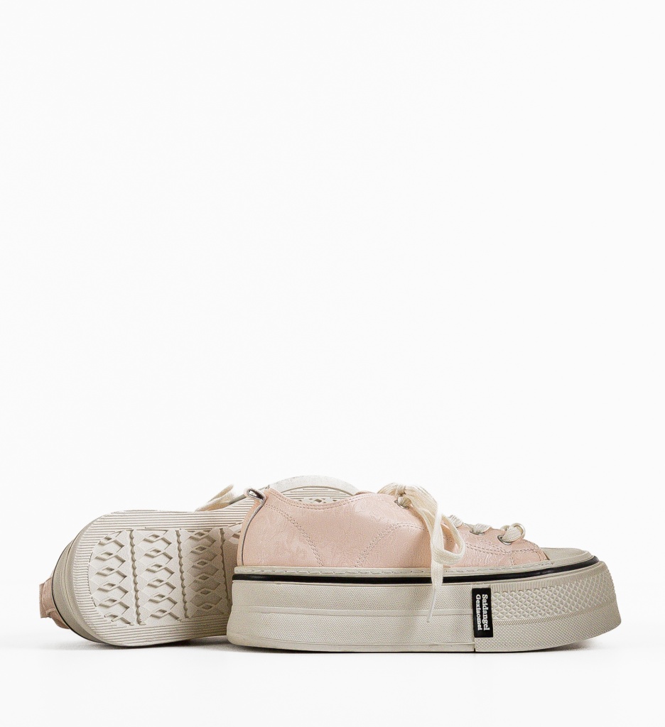 Sneakers Dama Jasmine Roz - Confort și Stil - imagine 5